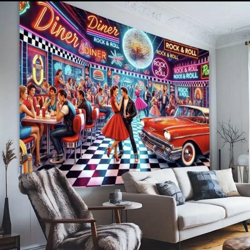 Polyester banner road - polyester,