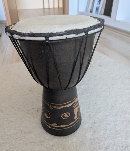Djembe handtrommel holz - holz, cm