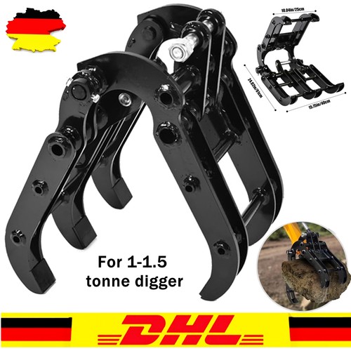 Mini bagger greifer - bagger, |