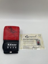 Sandsackhandschuh Axel Schulz signiert Autogramm Unterschrift Boxen Neu COA