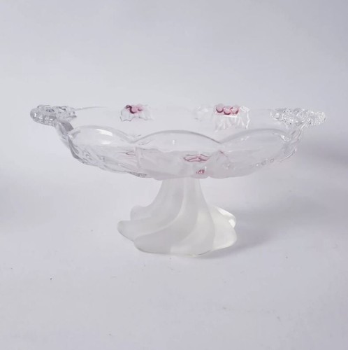 Vintage bonbon schale glas - glas, mit
