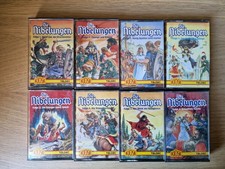 8x MC Die Nibelungen Folge 1 -8 komplett Hörspiel Kassette Konvolut Kiosk Teldec