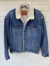 LEVIS Jacke Herren Large Denim