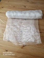 Organza Stoff 1,50m breit, 7,00m lang in den Farben Weiß