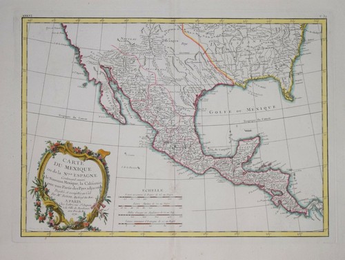 Carte mexique südstaaten - mexique,,