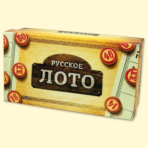 Russisches loto bingo - loto,