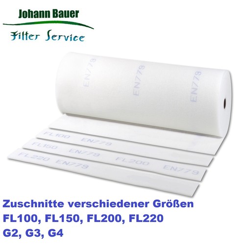Luftfiltermatte fl100 fl150 - luftfiltermatte,