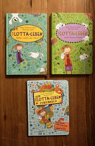 3xmein lotta leben bücher - lotta-leben,