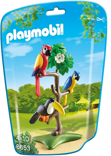 Playmobil papageien mit - papageien, tukan