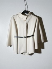 Jacke Cape beige mit Gürtel +