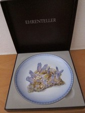 OVP Ehrenteller Bergbau 25 Jahre IGBE Fürstenberg Coelestin Schwefel Zertifikat