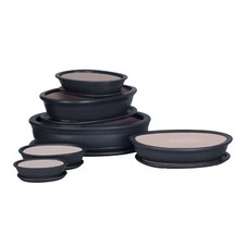 Bonsai Schale Baum Garten Keramik Ton Blumentopf Untersetzer 5 Farben 6 Größen