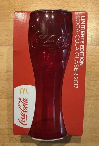 Coca cola glas rot - glas,