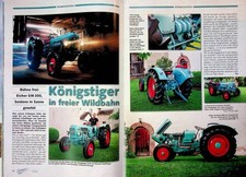 Schlepper Post 01/2022 Eicher EM 300 in einer seltenen Vorstellung auf 2 Seiten