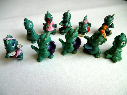 Eier figuren dinos - eier,