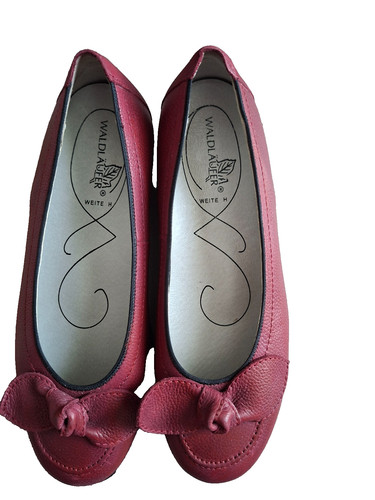 Rote ballerina schuhe - ballerina, 37,5