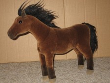 KOESENER Spielzeug Stofftier Araber Pferd mit Firmenetikett