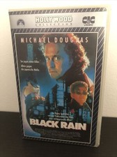 Vhs - BLACK RAIN - Michael Douglas - Action Movie - Videofilm