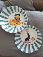 MASON  / KINDERGESCHIRR / 2 TEILEN/ HANDGEMALT/ CIRCUSLAND