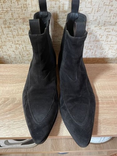 Men boots black - boots, 43