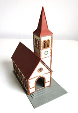 Pola - Kirche Gotteshaus - 1030 - H0- Gebäude Häuser Haus --- A 139