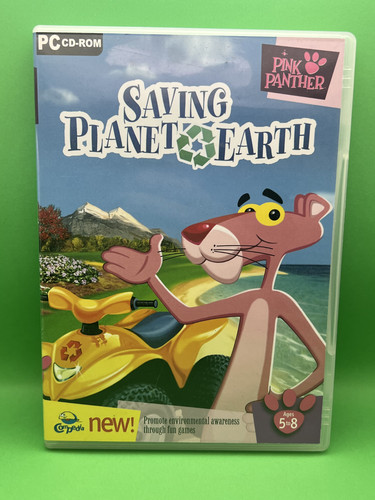 Pink panther saving planet - pink,