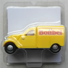 Citroen 2CV Fourgonette Kastenente gelb Werbemodell Bonbel Käse Oldtimer Auto