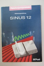 Bedienungsanleitung Deutsche Telekom Schnurlos-Telefon Sinus 12, Funktelefon