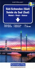 Schweden Regionalkarte 1