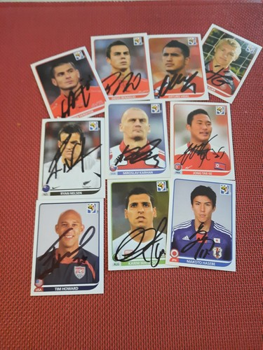 10stck fussball 2010 panini - wm,