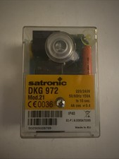 Honeywell DKG 972 Mod. 21 Gasfeuerungsautomat atmosphärische Brenner Satronic