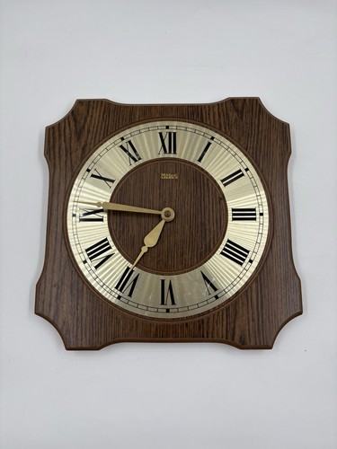 Wanduhr holzoptik - holzoptik, –