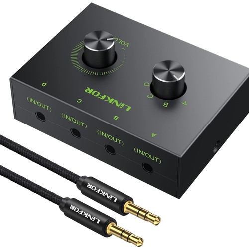 5mm stereo audio - 3.5mm, switcher