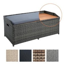 Polyrattan gartenbank sitzbank - gartenbank,