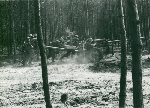 Foto manöver der - der, nva