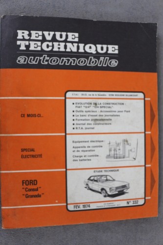 Revue technique feb 1974 - "feb., 1974"