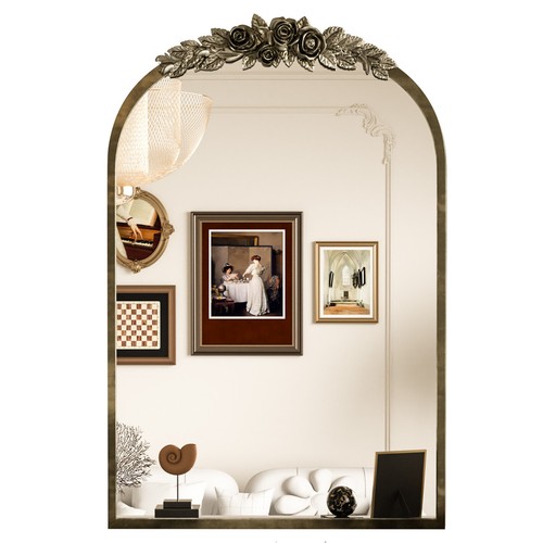 Wandspiegel vintage barock - wandspiegel,