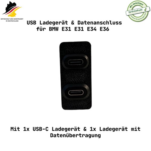 Usb ladegerät bmw e31 - usb-c,
