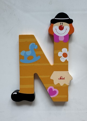 Sevi holz buchstaben clown - holz-buchstaben, clown-