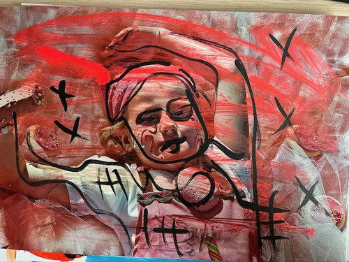 Portrait popart vom künstler - vom,