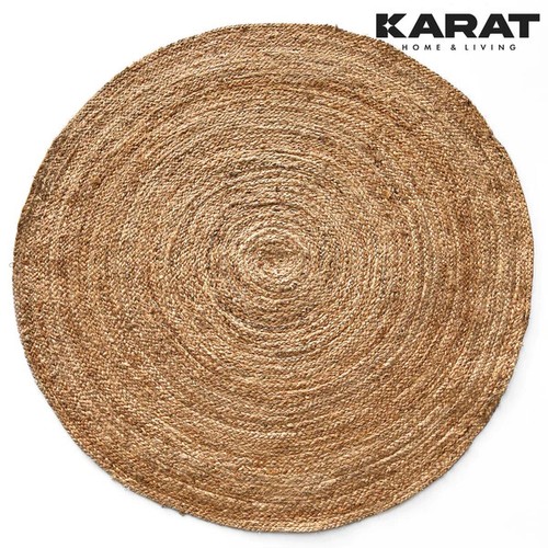 Jute teppich aus naturfasern - aus,
