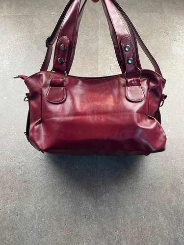 Handtasche gefüttert ganz - , rot