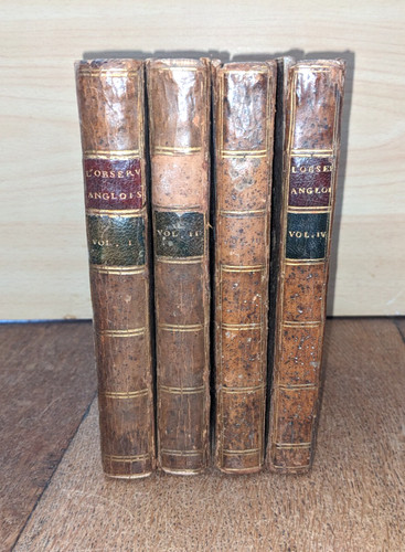Altes buch der englische - der,