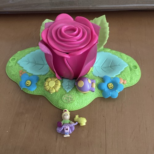 Vintage polly pocket rose - vintage,