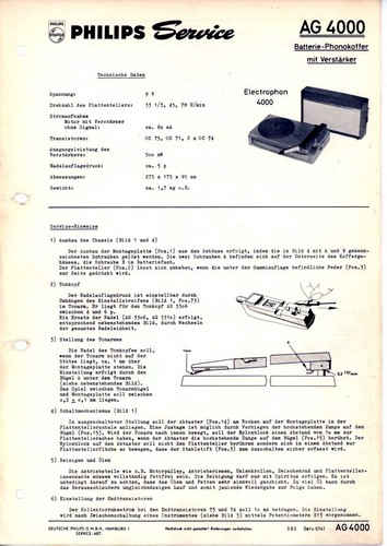 Philips service manual - philips, für