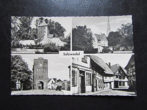 Salzwedel marienkirche alte - ak, salzwedel,marienkirche,alte