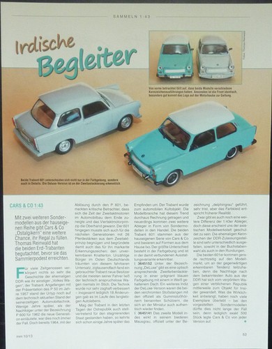 Trabant 601 und - deluxe, in