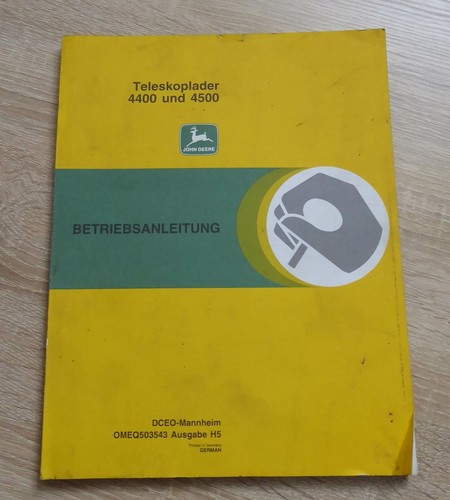 John deere teleskoplader 4400 - john,