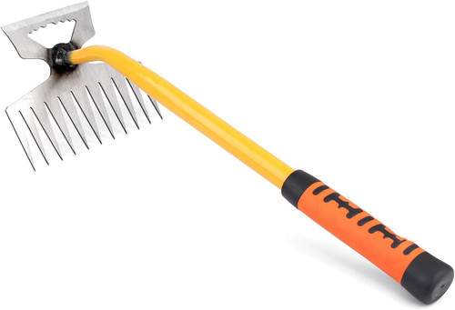 Hand unkrautstecher mit - hand,