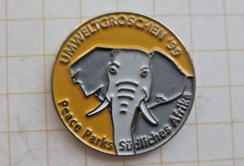 Umweltgroschen elefant peace - /,